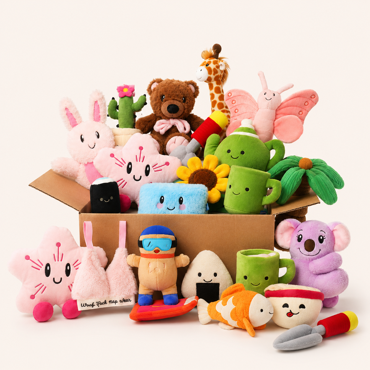 Boîte Surprise de Jouets en Peluche
