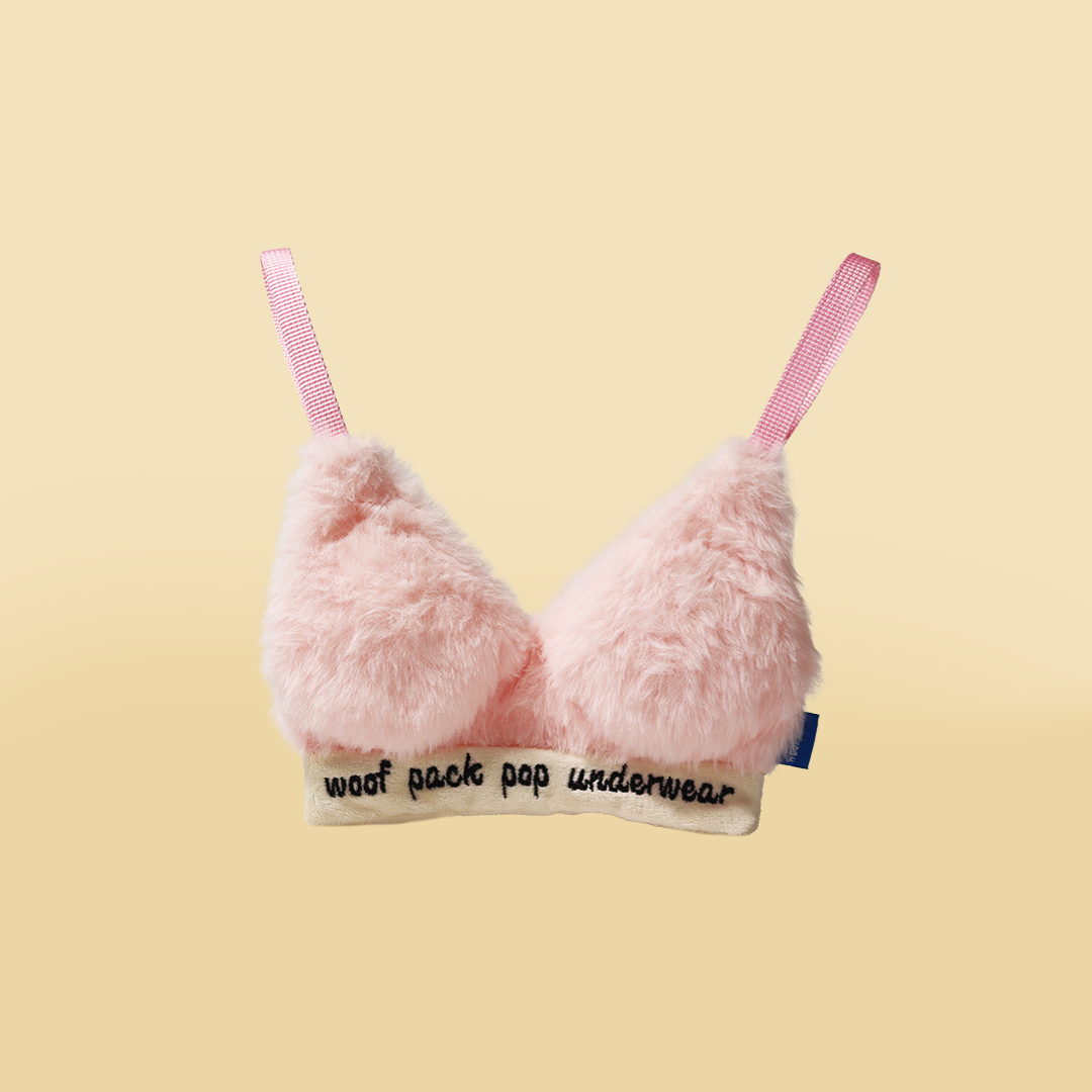 Woof Pack x Pop Underwear - Bra Toy