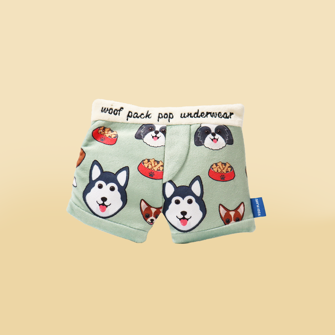 Woof Pack x Pop Underwear - Boxer Toy