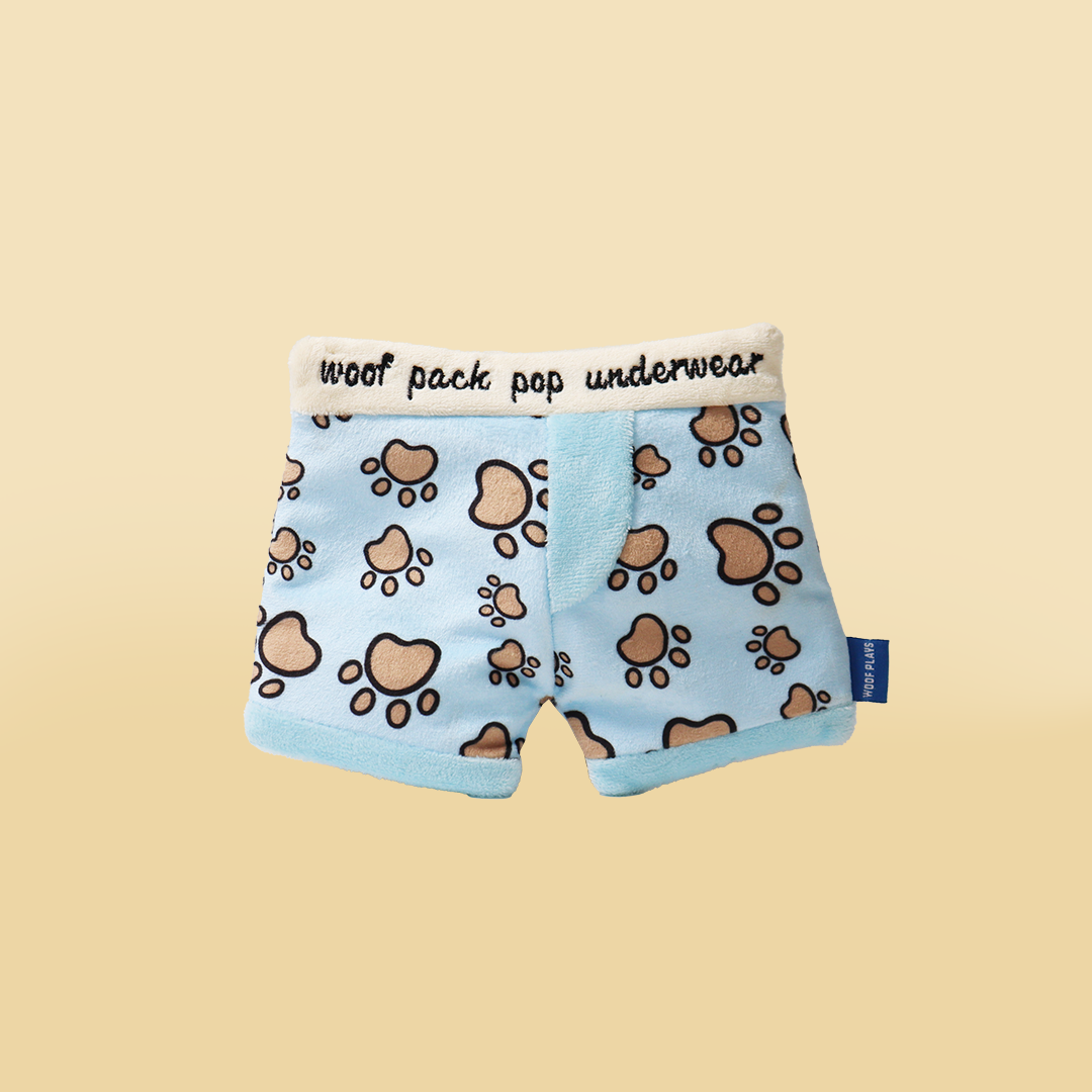 Woof Pack x Pop Underwear - Boxer Toy