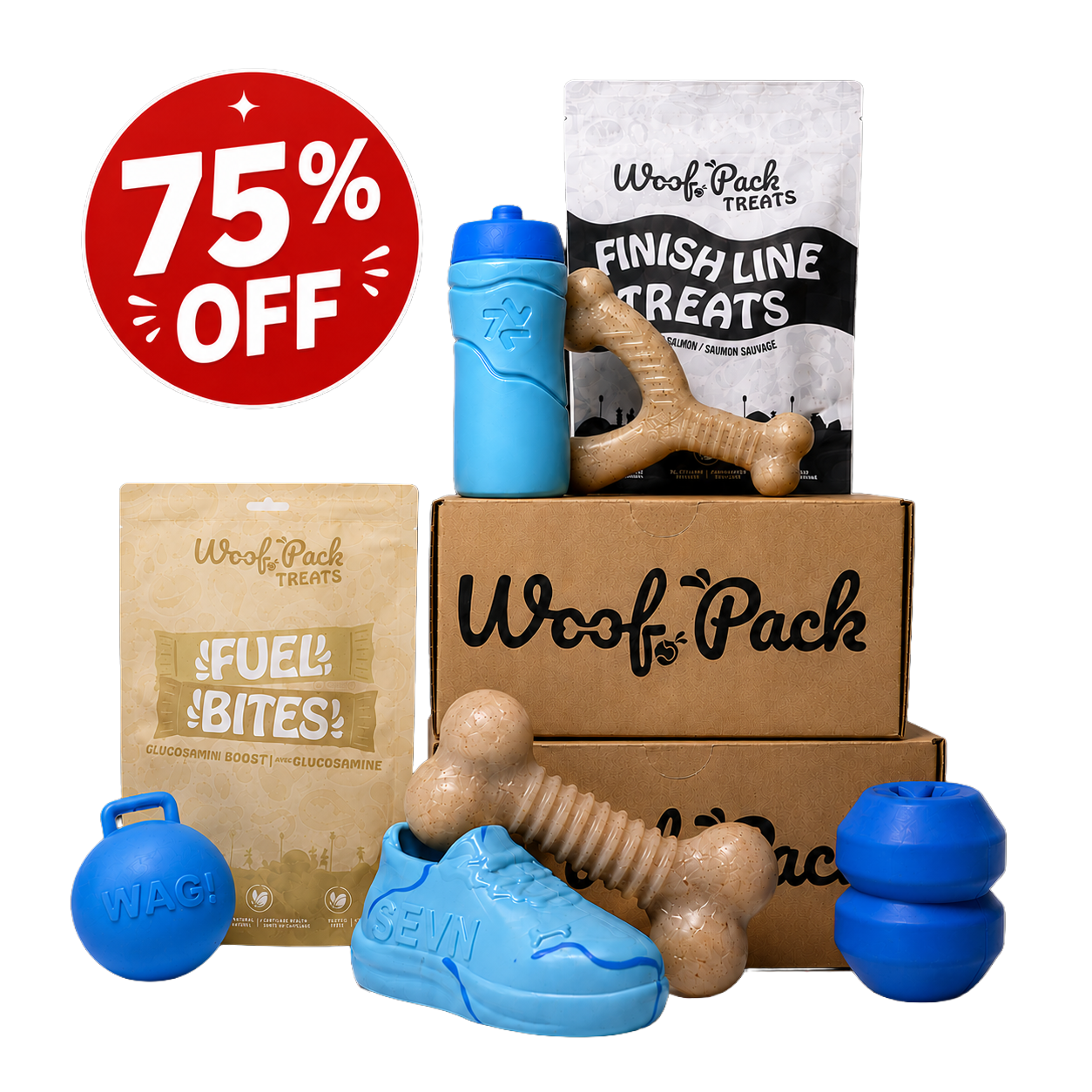 12 Month Subscription: Chewer 75% Off 1st Box