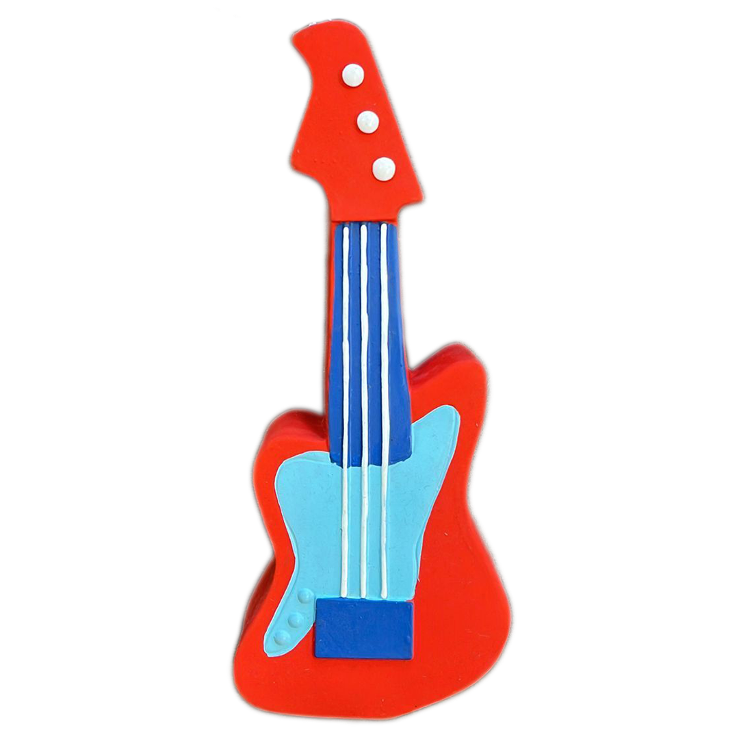 Woof Plays - Grosse guitare en latex