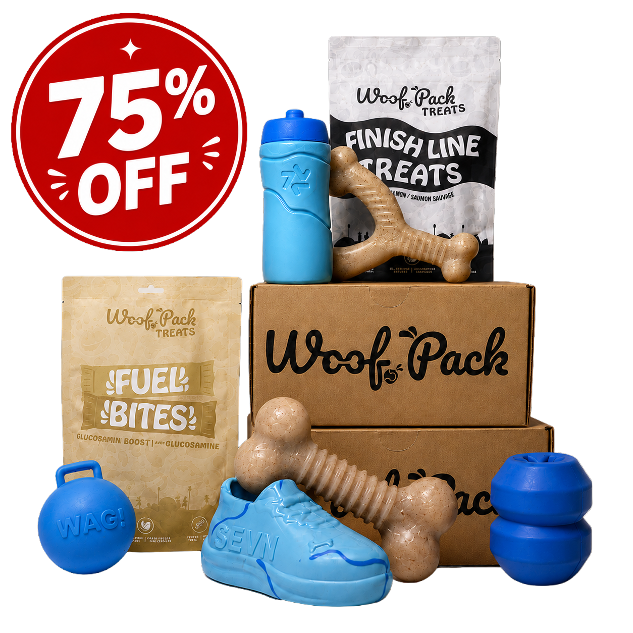 12 Month Subscription: Chewer 75% Off 1st Box