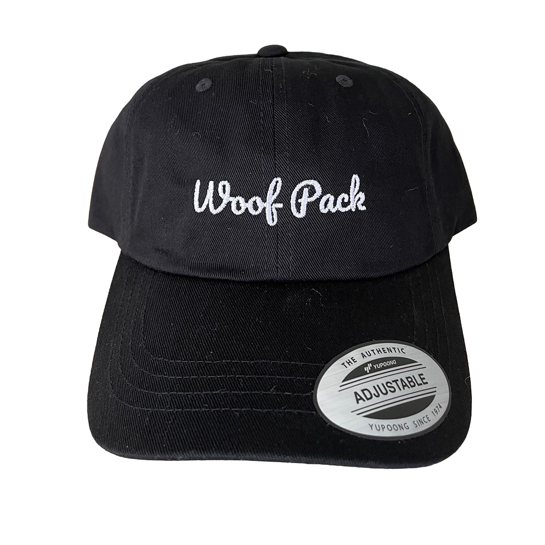 Woof Pack - Casquette ajustable noire